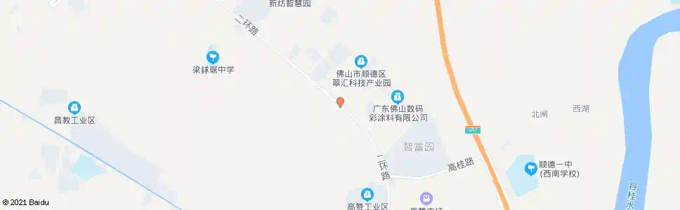 佛山上地村_公交站地图_佛山公交_妙搜公交查询2025