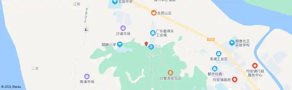 佛山沙浦村_公交站地图_佛山公交_妙搜公交查询2025