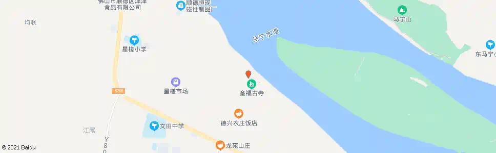 佛山奎福古寺_公交站地图_佛山公交_妙搜公交查询2025
