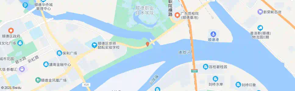佛山桂畔水利枢纽_公交站地图_佛山公交_妙搜公交查询2025