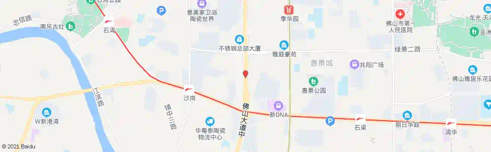 佛山番村_公交站地图_佛山公交_妙搜公交查询2025