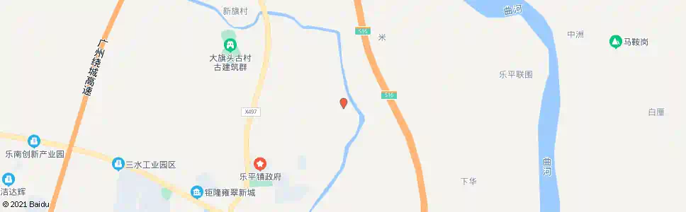 佛山水西村_公交站地图_佛山公交_妙搜公交查询2025