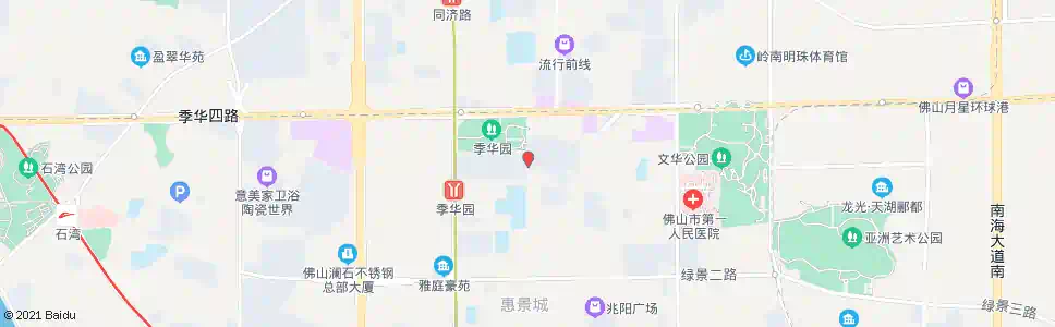 佛山华远西路_公交站地图_佛山公交_妙搜公交查询2025