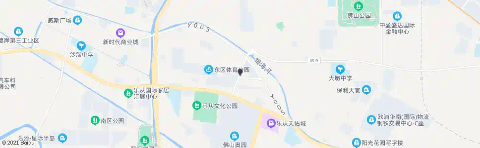 佛山塑料城(三乐路)_公交站地图_佛山公交_妙搜公交查询2025