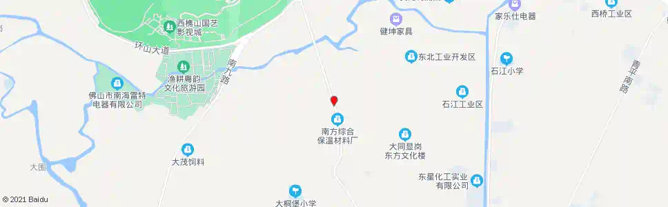 佛山显岗北坊村_公交站地图_佛山公交_妙搜公交查询2025