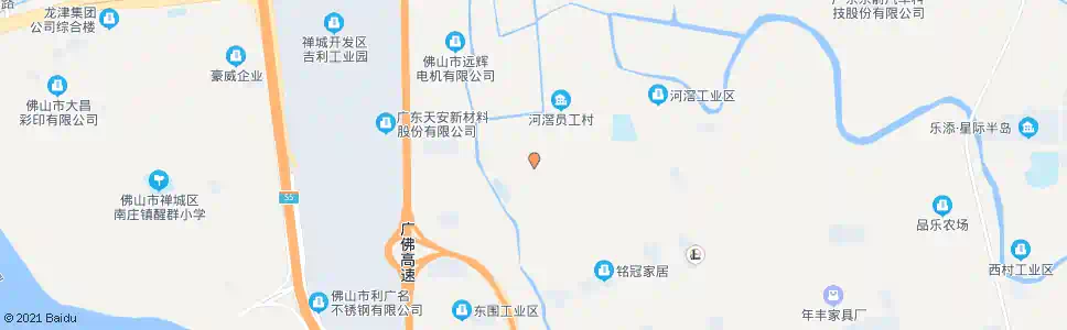 佛山冠星五金厂_公交站地图_佛山公交_妙搜公交查询2025