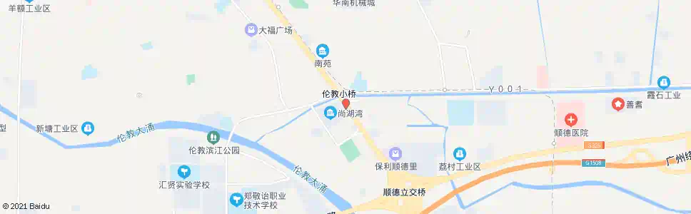 佛山伦教(荔村)_公交站地图_佛山公交_妙搜公交查询2025
