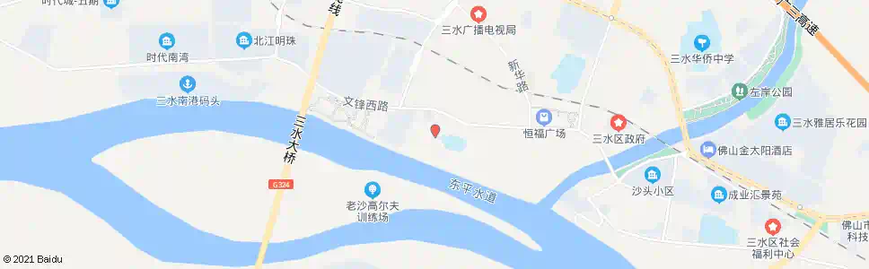 佛山云秀市场_公交站地图_佛山公交_妙搜公交查询2025