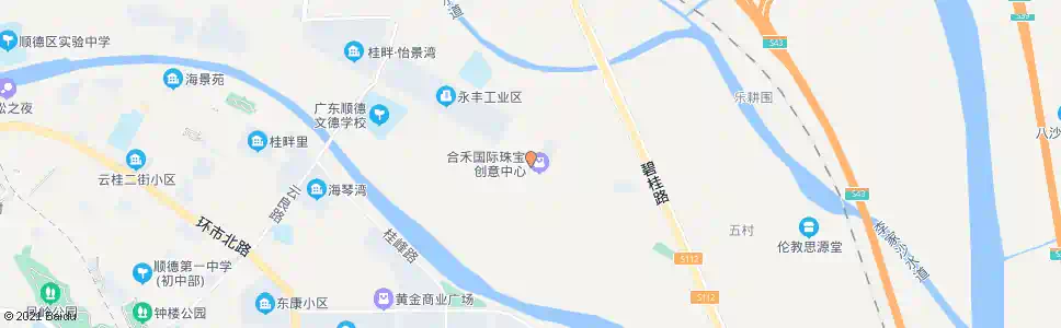 佛山永丰工业大道中_公交站地图_佛山公交_妙搜公交查询2025