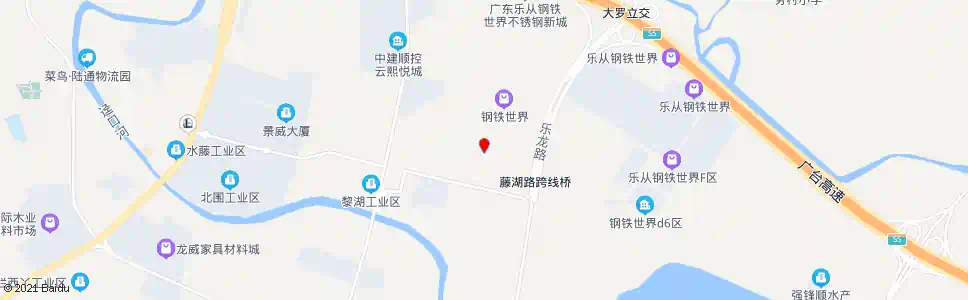 佛山钢铁世界南路_公交站地图_佛山公交_妙搜公交查询2025