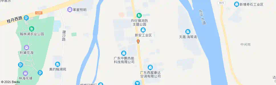 佛山新安_公交站地图_佛山公交_妙搜公交查询2025