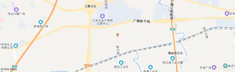 佛山中大皮革城东_公交站地图_佛山公交_妙搜公交查询2025