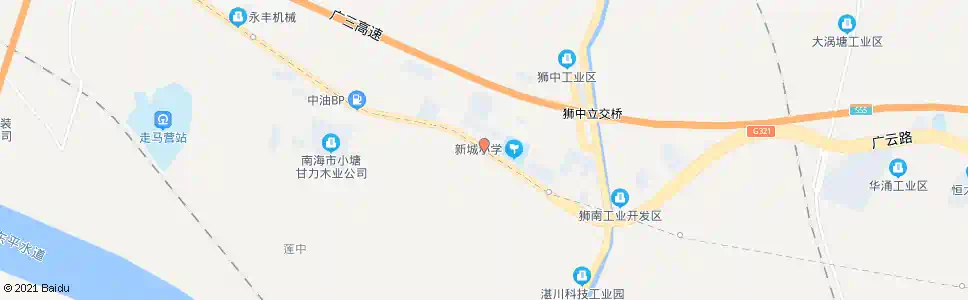 佛山莲子塘_公交站地图_佛山公交_妙搜公交查询2025