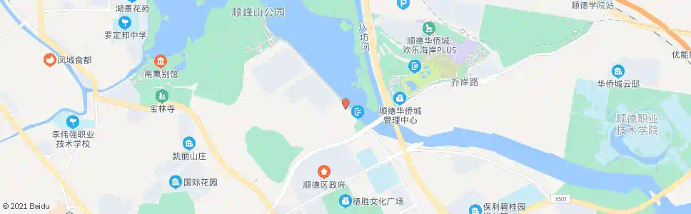 佛山苏岗新村_公交站地图_佛山公交_妙搜公交查询2025