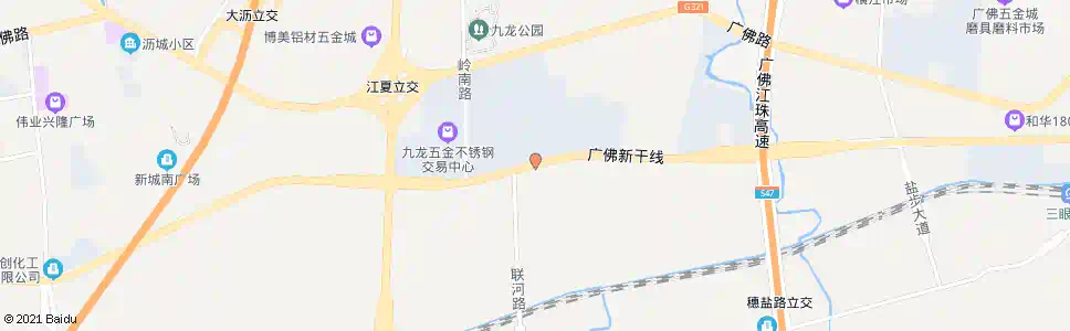 佛山南国小商品城_公交站地图_佛山公交_妙搜公交查询2025