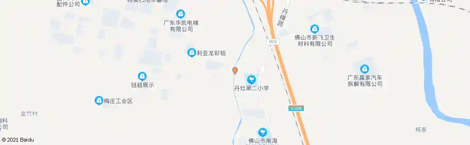 佛山梅庄村路口_公交站地图_佛山公交_妙搜公交查询2025