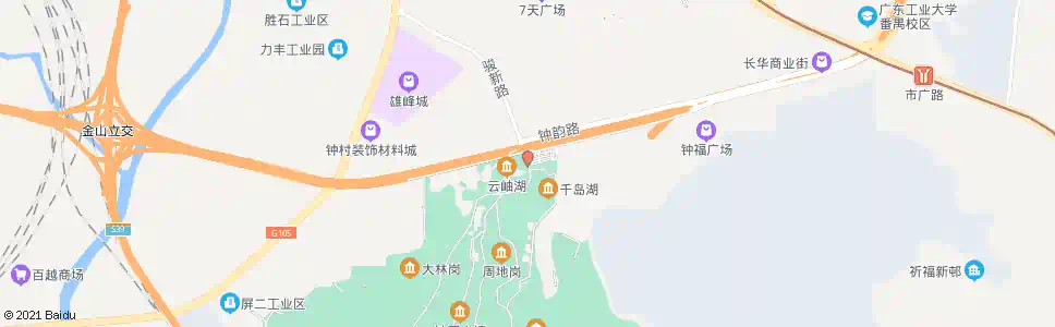佛山大夫山北门_公交站地图_佛山公交_妙搜公交查询2025