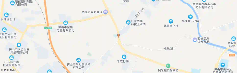 佛山百东回环_公交站地图_佛山公交_妙搜公交查询2025