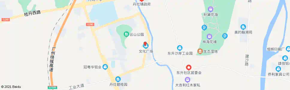 佛山丹灶文化广场_公交站地图_佛山公交_妙搜公交查询2025