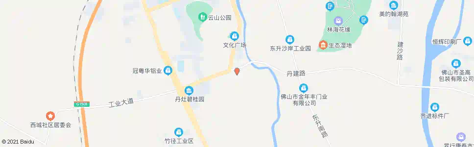 佛山沙角村_公交站地图_佛山公交_妙搜公交查询2025