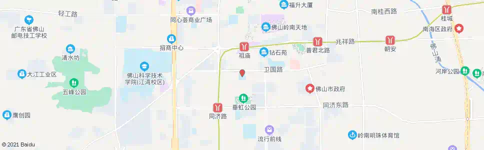 佛山广州体育馆_公交站地图_佛山公交_妙搜公交查询2025