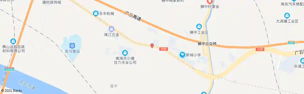 佛山西太村_公交站地图_佛山公交_妙搜公交查询2025