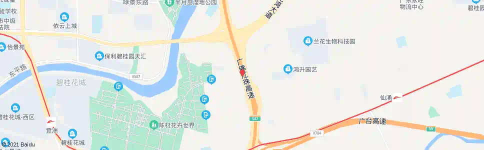 佛山一环花卉大道_公交站地图_佛山公交_妙搜公交查询2025