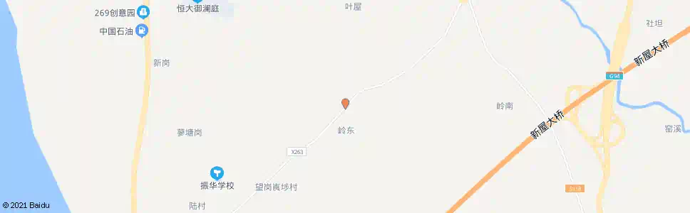 佛山岭西村_公交站地图_佛山公交_妙搜公交查询2025
