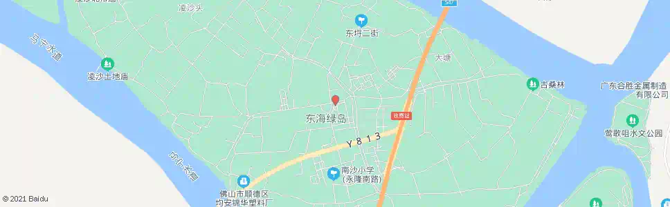 佛山南沙医院_公交站地图_佛山公交_妙搜公交查询2025