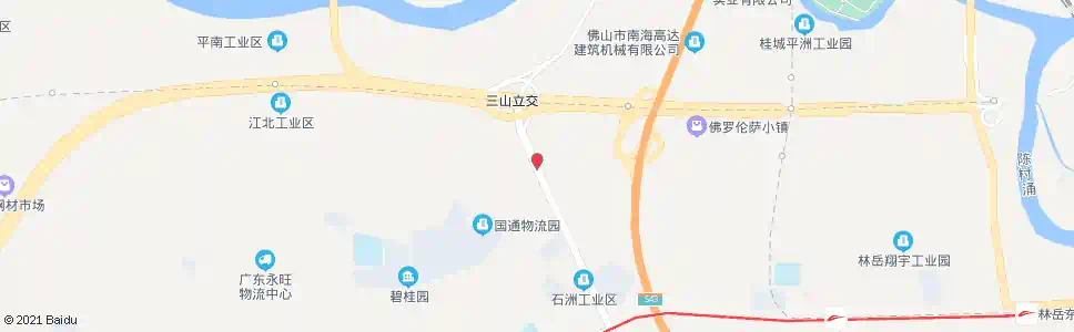 佛山国通物流_公交站地图_佛山公交_妙搜公交查询2025
