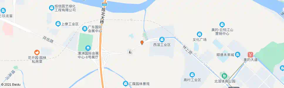 佛山西滘文化公园_公交站地图_佛山公交_妙搜公交查询2025