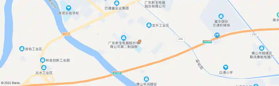 佛山荣华月饼公司_公交站地图_佛山公交_妙搜公交查询2025