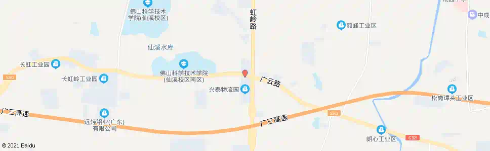 佛山小洞站_公交站地图_佛山公交_妙搜公交查询2025