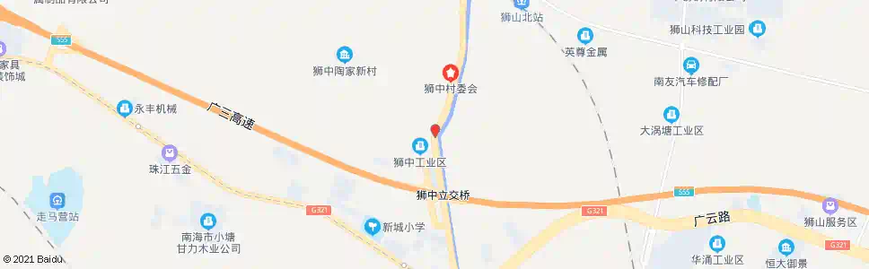 佛山狮中文笔_公交站地图_佛山公交_妙搜公交查询2025