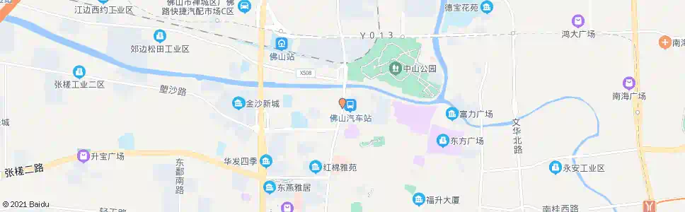 佛山佛山汽车站A站_公交站地图_佛山公交_妙搜公交查询2025