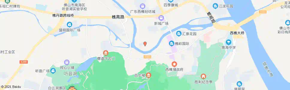 佛山文德路_公交站地图_佛山公交_妙搜公交查询2025