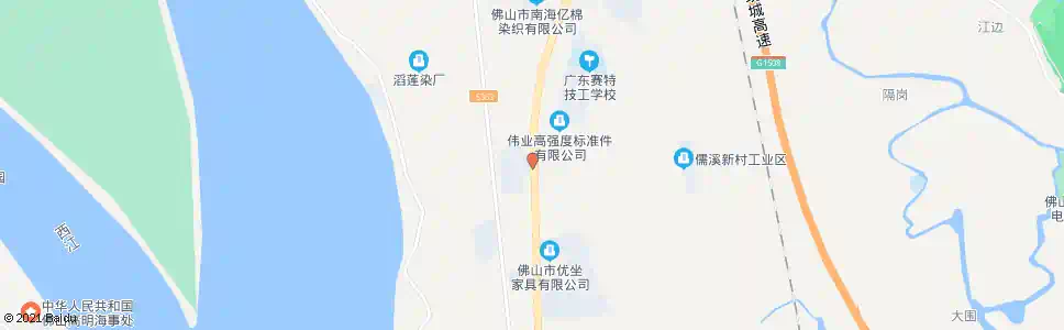 佛山海舟工业区_公交站地图_佛山公交_妙搜公交查询2025