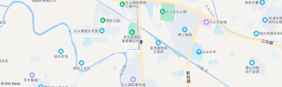 佛山沙滘路口_公交站地图_佛山公交_妙搜公交查询2025
