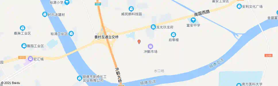 佛山忠源路_公交站地图_佛山公交_妙搜公交查询2025