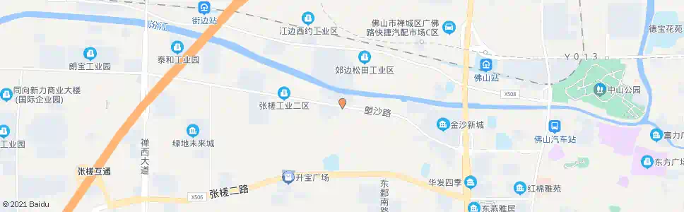 佛山塱沙三路_公交站地图_佛山公交_妙搜公交查询2025