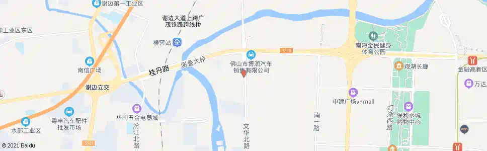 佛山文华北路_公交站地图_佛山公交_妙搜公交查询2025