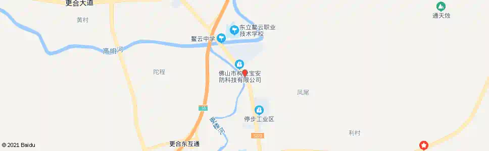 佛山停步村_公交站地图_佛山公交_妙搜公交查询2025