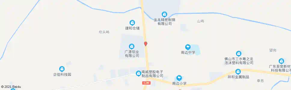 佛山广源铝业_公交站地图_佛山公交_妙搜公交查询2025