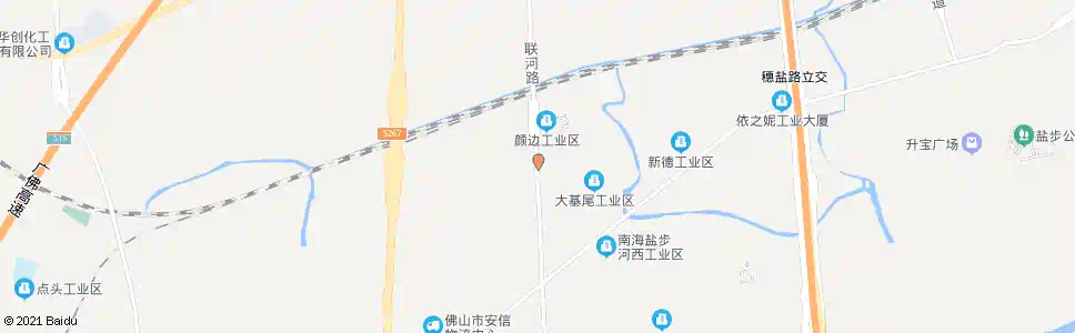 佛山联和路中_公交站地图_佛山公交_妙搜公交查询2025
