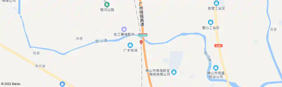 佛山鹿岭_公交站地图_佛山公交_妙搜公交查询2025