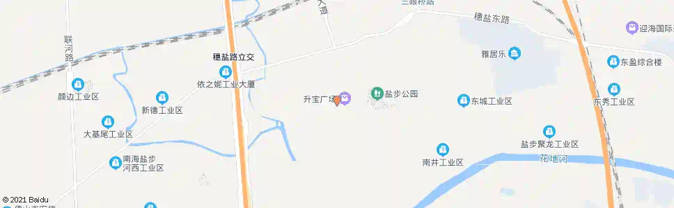 佛山盐步中学_公交站地图_佛山公交_妙搜公交查询2025
