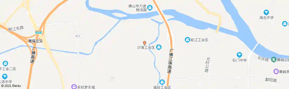 佛山盐步污水处理厂_公交站地图_佛山公交_妙搜公交查询2025