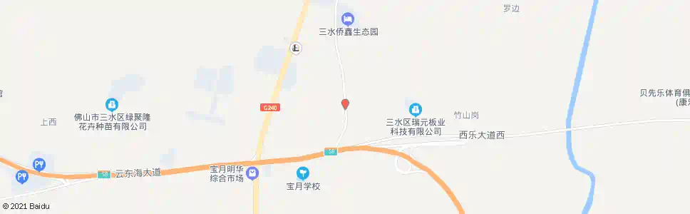 佛山远坑_公交站地图_佛山公交_妙搜公交查询2025