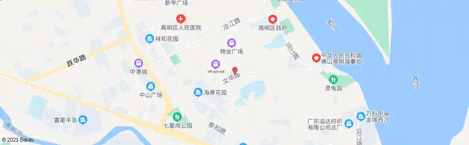 佛山高明中医院_公交站地图_佛山公交_妙搜公交查询2025
