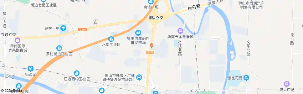 佛山佛山大桥(乐安)_公交站地图_佛山公交_妙搜公交查询2025